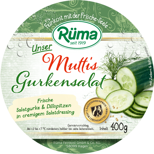 Muttis Gurkensalat